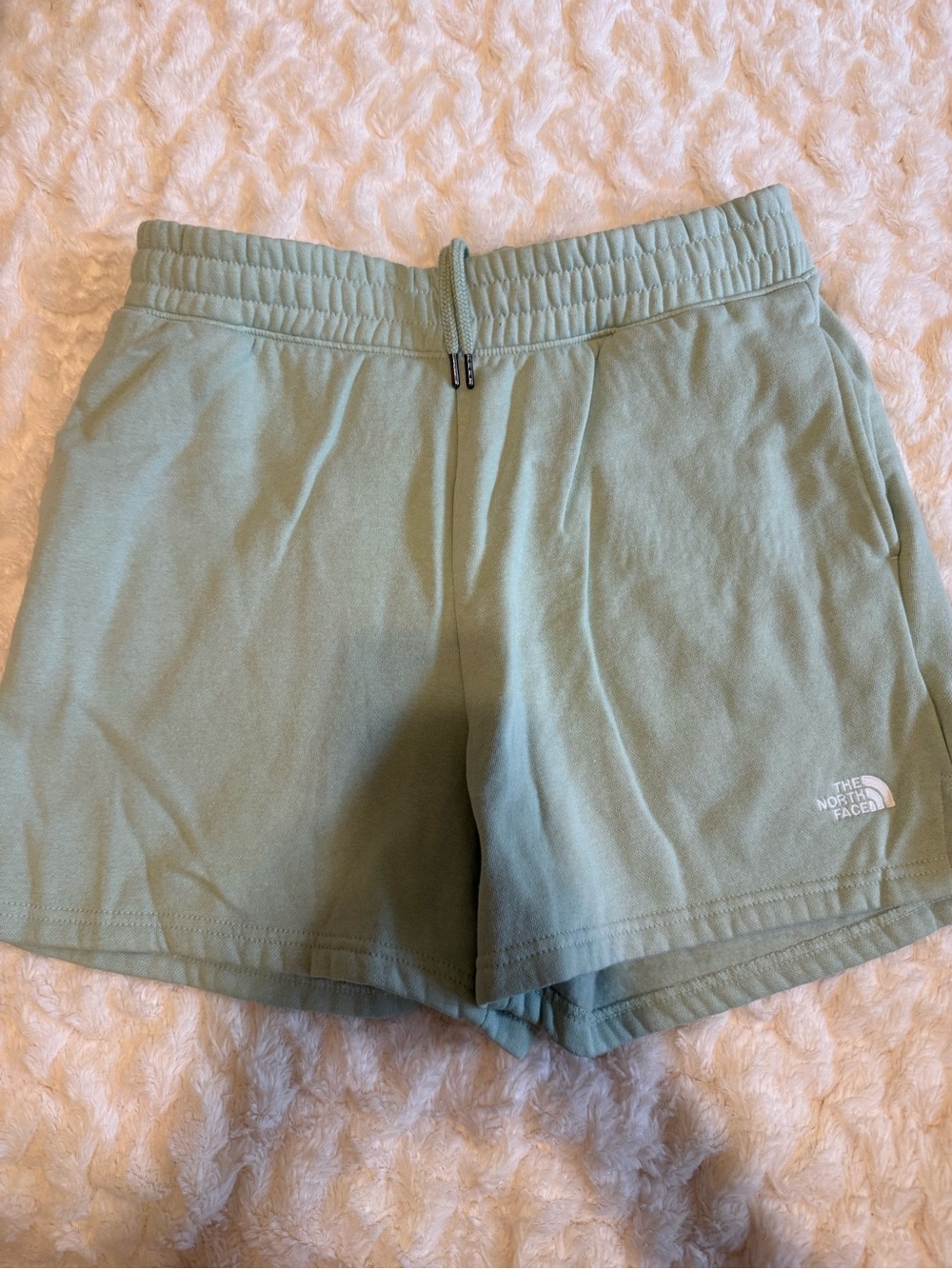 The North Face Women's Sage Green Elastic Waist Athletic Shorts